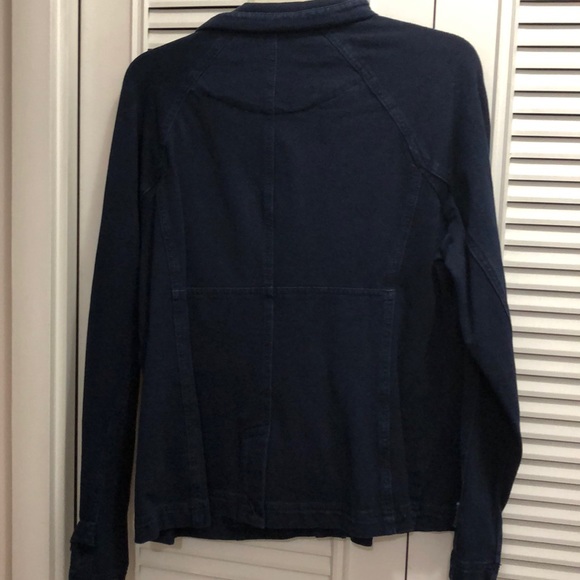 Denim knit jacket - Picture 3 of 4